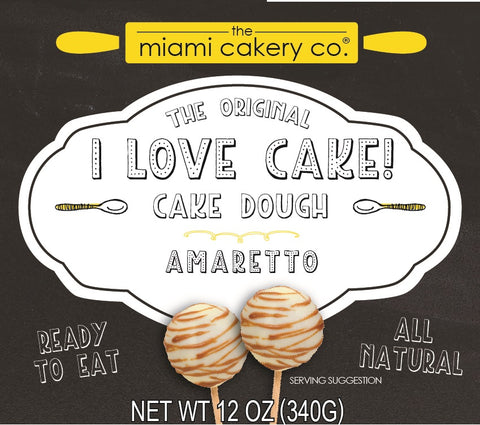 I Love Cake! The Original Cake Dough Amaretto
