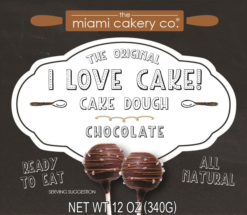 I Love Cake! The Original Cake Dough - Chocolate