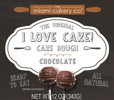 I Love Cake! The Original Cake Dough Chocolate