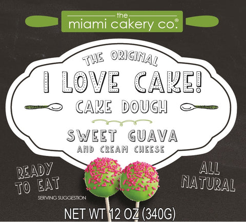 I Love Cake! The Original Cake Dough Sweet Guava & Cream Cheese