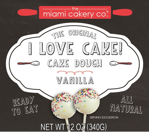 I Love Cake! The Original Cake Dough Vanilla